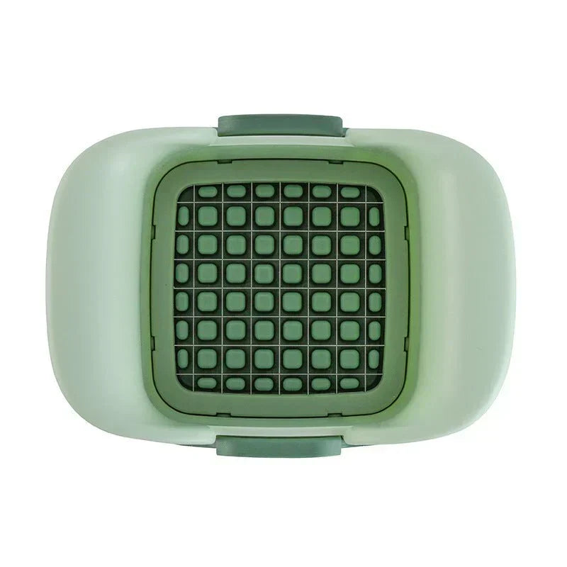 Multifunctional Vegetable Chopper French Fries Cutter Household Hand Pressure Onion Dicer Cucumber Potato Slicer Kitchen Tools